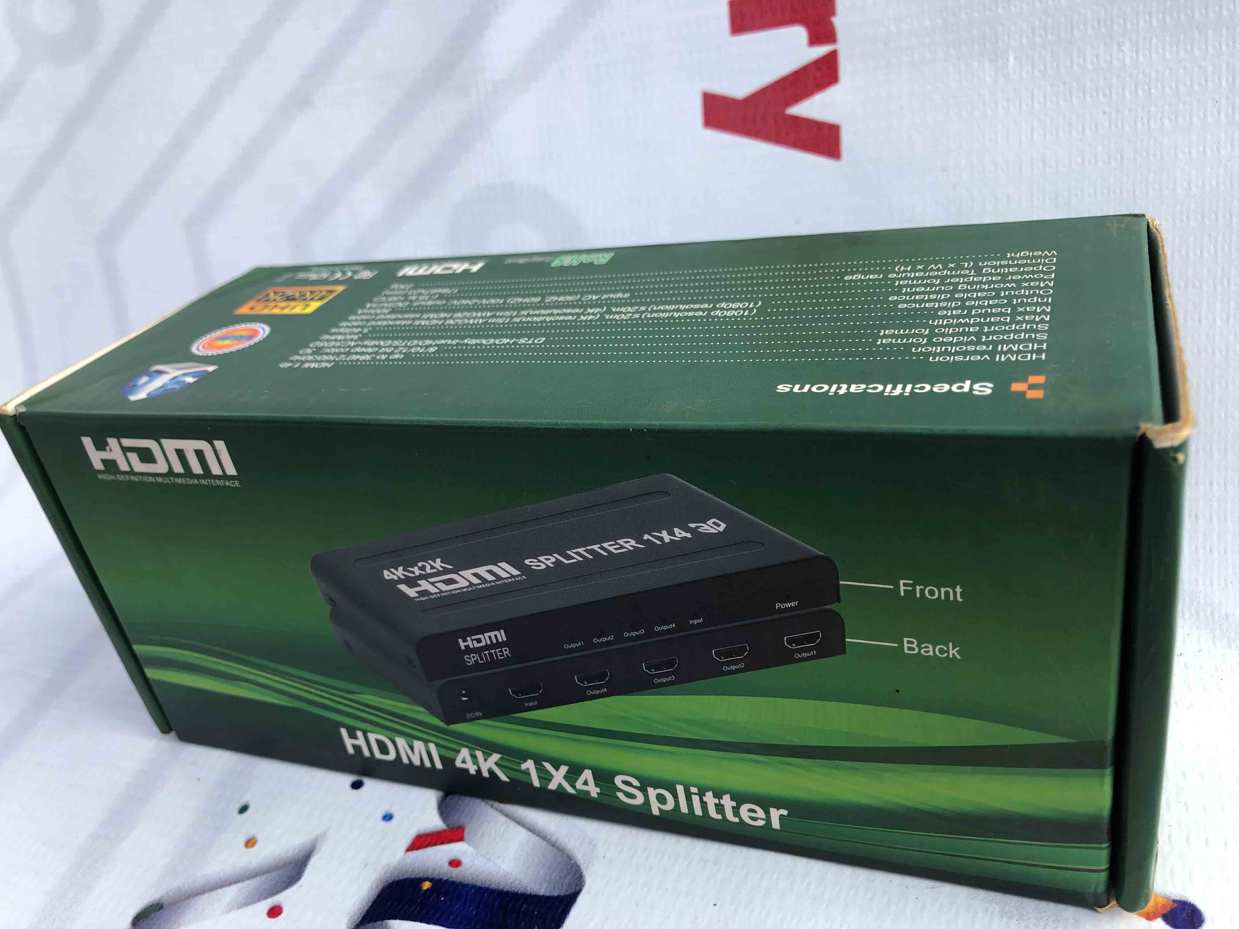 HDMI SPLITTER 4 OUTPUT